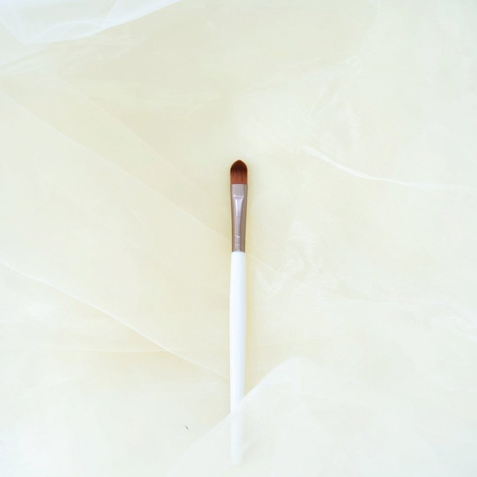 20 pcs White Soft Nylon Makeup Brushes
